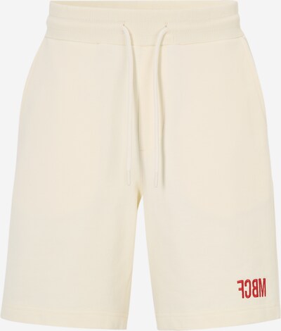Pantaloni 'Lukas' FCBM pe roșu carmin / alb coajă de ou, Vizualizare produs
