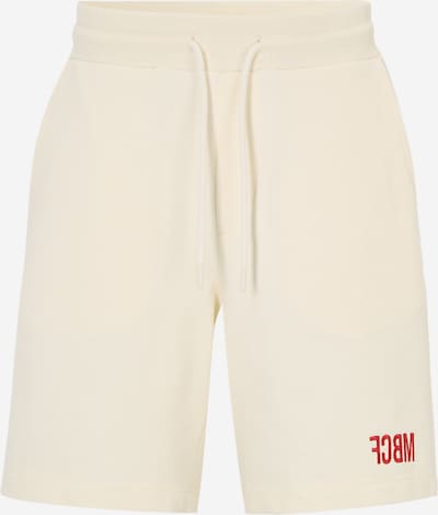 Pantaloni 'Lukas' FCBM di colore rosso carminio / guscio d'uovo, Visualizzazione prodotti