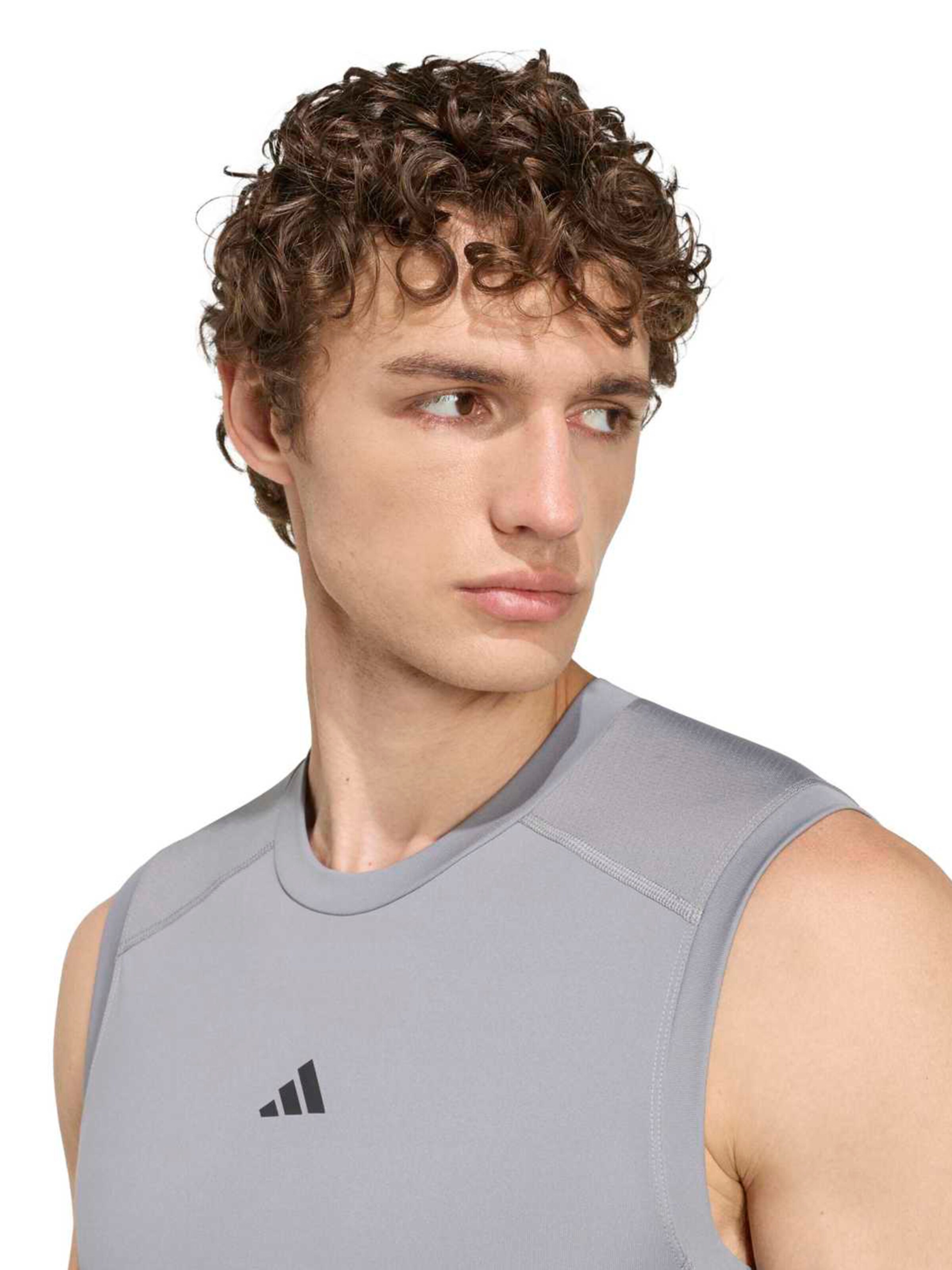 ADIDAS PERFORMANCE Funkcionális felső - szürke