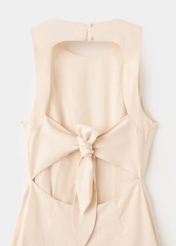 MANGO Dress in Beige