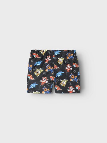 Shorts de bain 'MOTI' NAME IT en noir