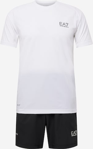 EA7 Emporio Armani - Chándal en blanco: frente