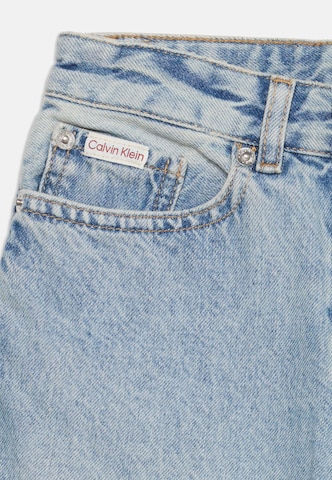 Calvin Klein Jeans Wide leg Jeans in Blauw