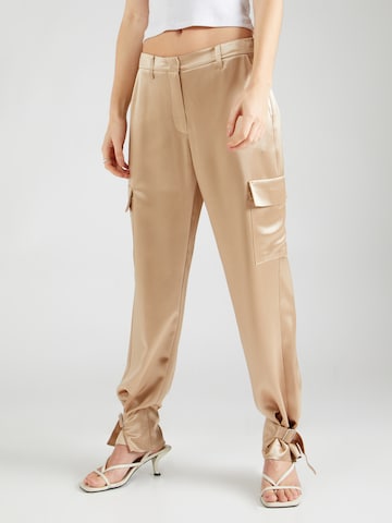 Tapered Pantaloni cargo 'Marzia' di GUESS in beige: frontale
