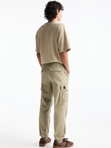 Pull&Bear Loosefit Cargobroek in Beige