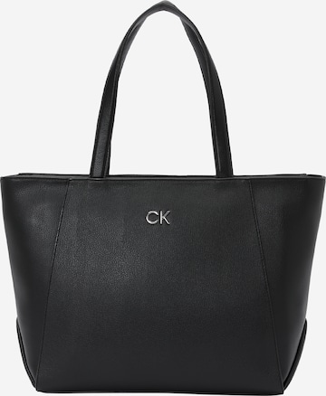 Calvin Klein Nakupovalna torba 'Daily' | črna barva: sprednja stran