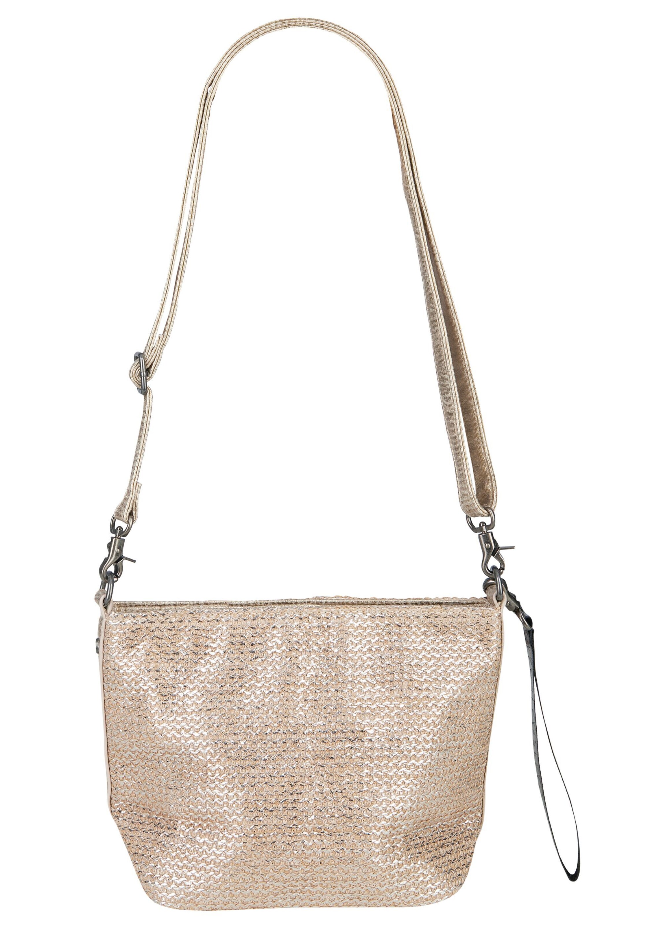 Curuba Schoudertas 'Kissy' in Beige