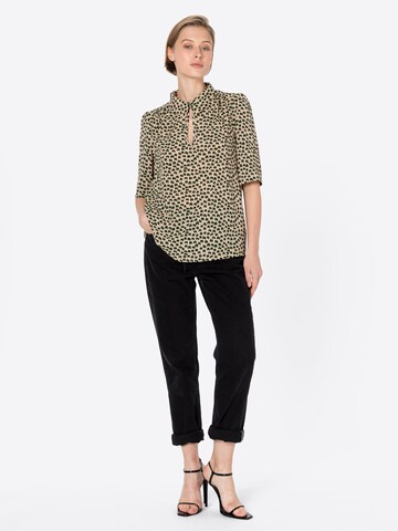 Traffic People Blouse in Groen