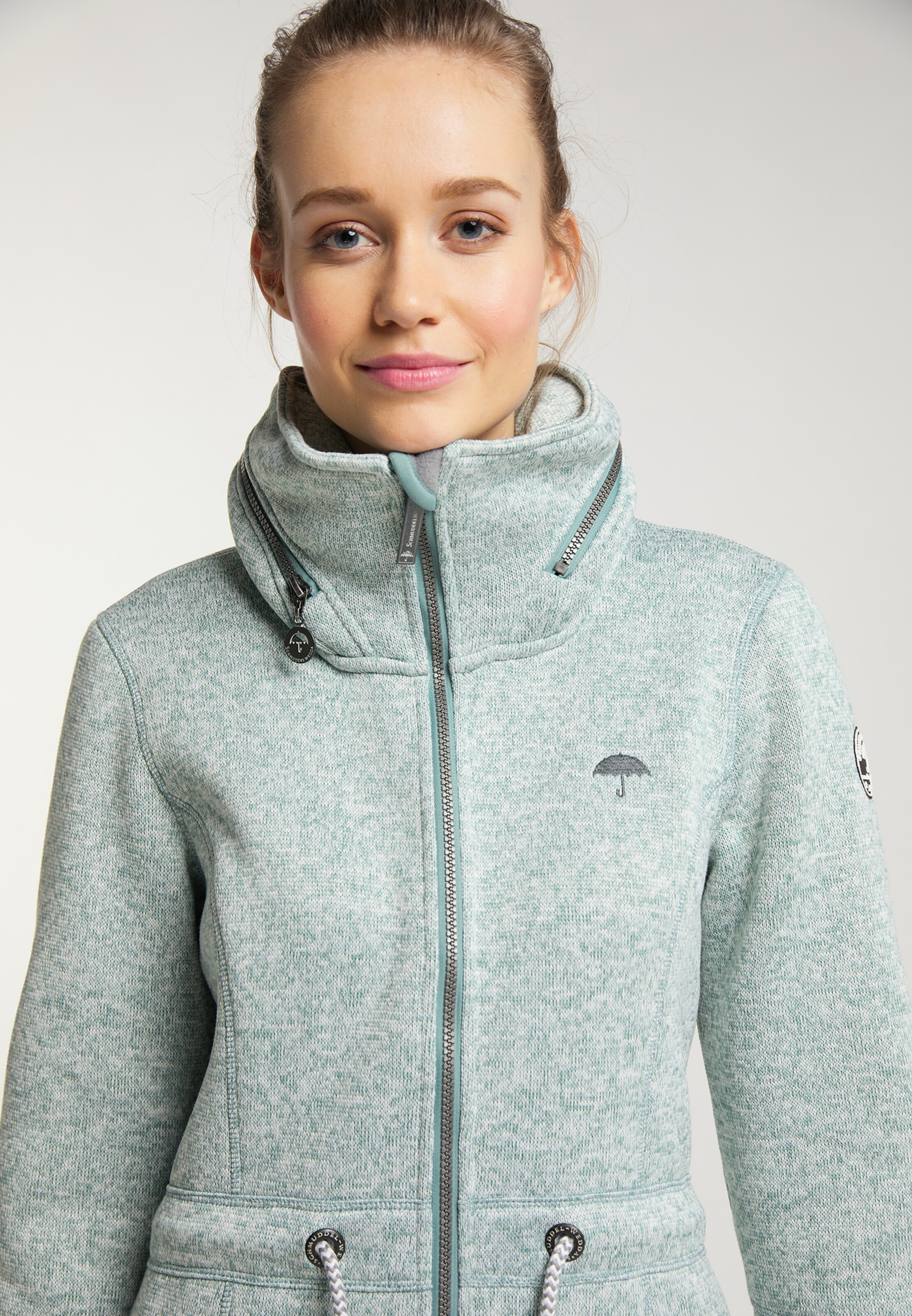 Frauen Jacken Schmuddelwedda Fleecejacke in Graumeliert - PO58746 Frauen Jacken Schmuddelwedda Fleecejacke in Graumeliert - PO58746