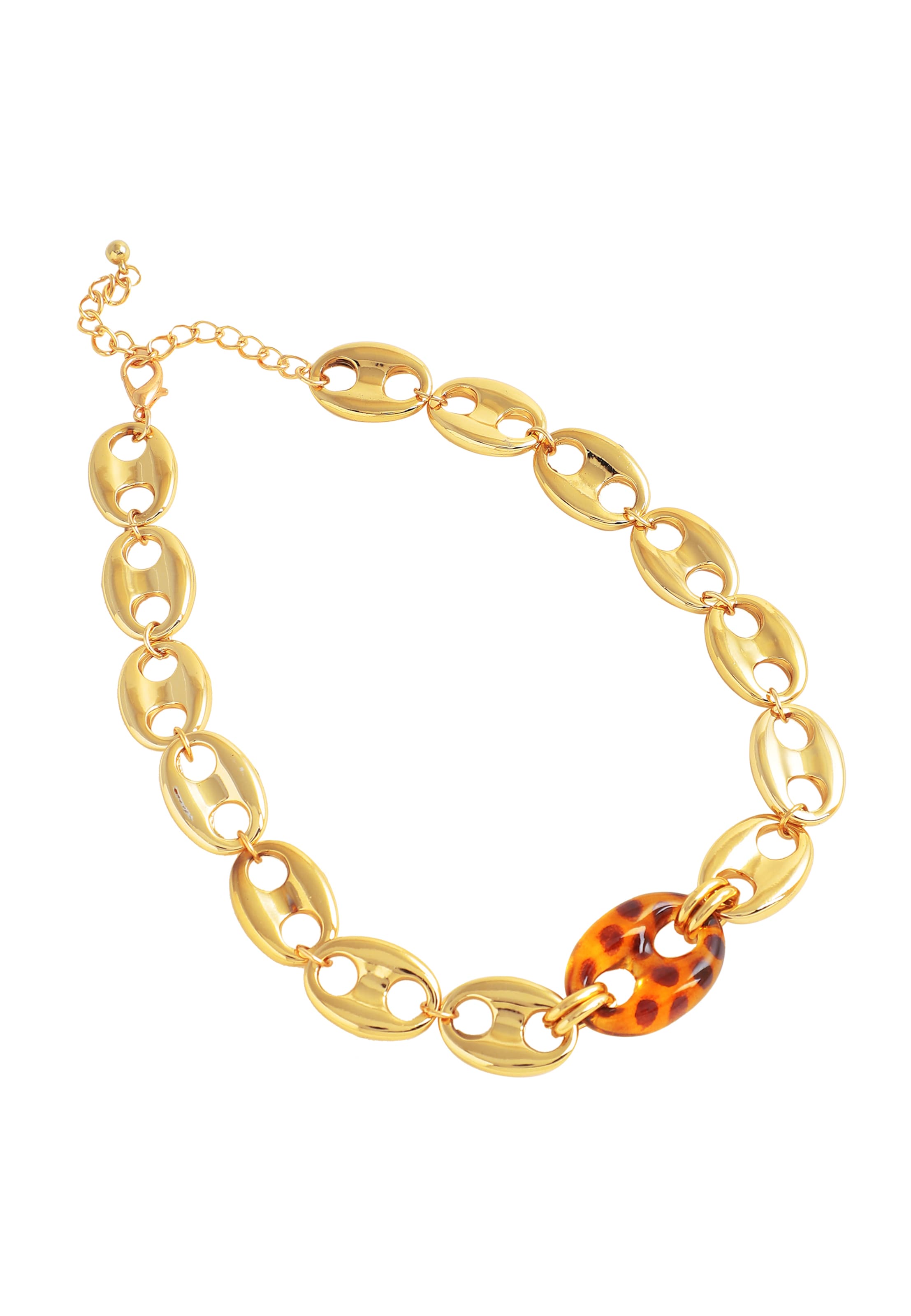 SOHI Retiazka 'Jetta' - Zlatá: predná strana