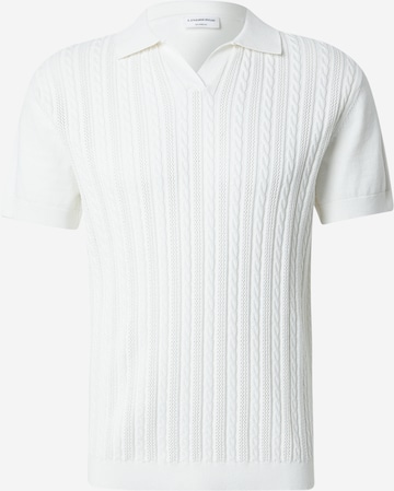 Lindbergh Sweter w kolorze biały: przód