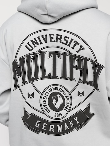 Bluză de molton de la Multiply Apparel pe gri