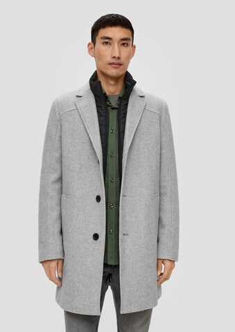 s.Oliver Between-Seasons Coat in Grey: front