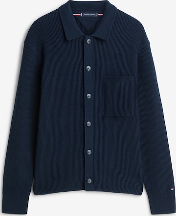 mėlyna TOMMY HILFIGER Kardiganas 'FISHERMAN': priekis