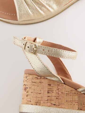 Next Sandal 'Forever Comfor' in Gold
