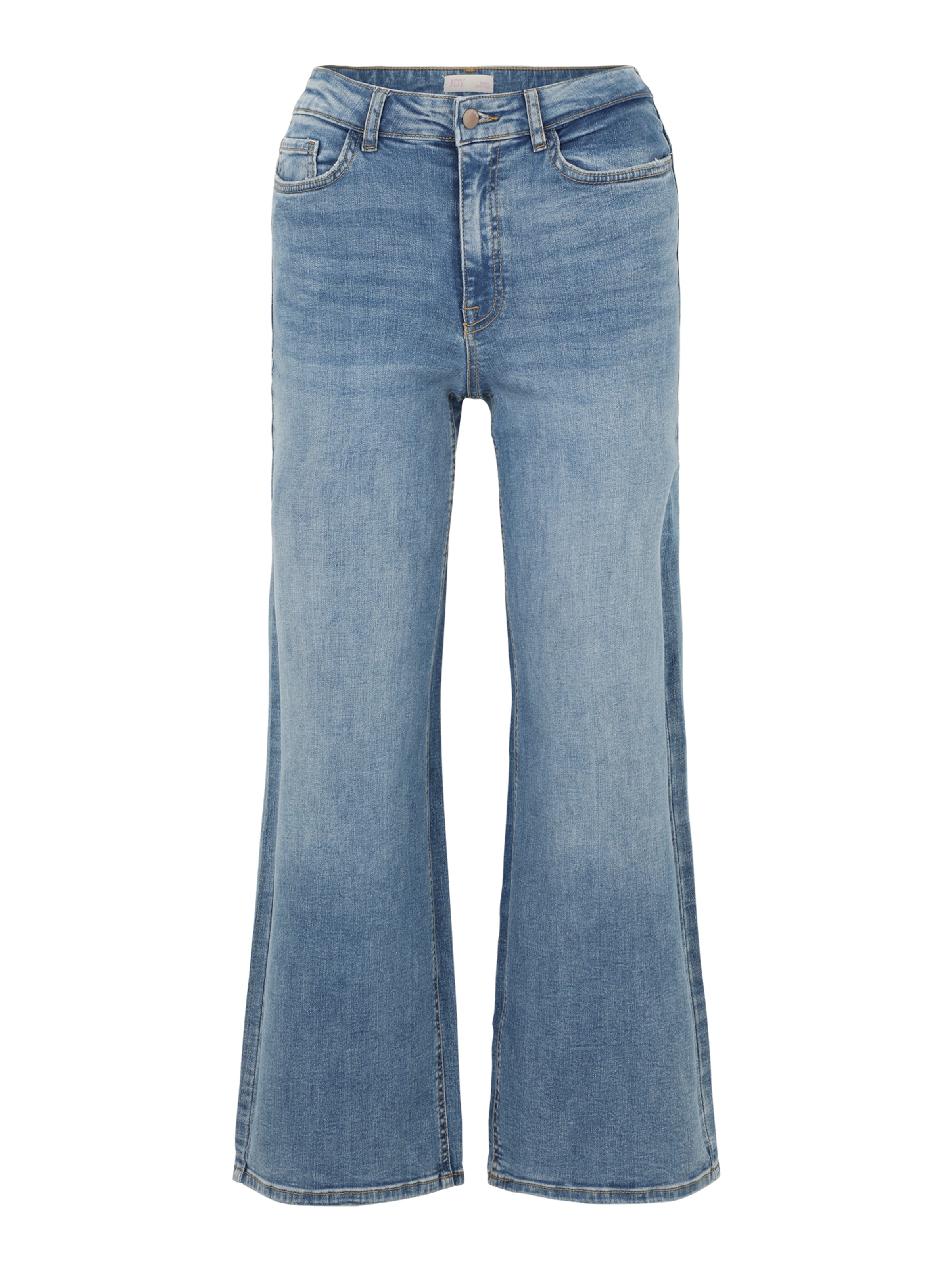 JDY Petite Wide Leg Jeans 'JDYFELINA-FINA' in Blau: Vorderseite