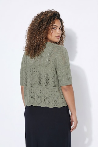 Angel of Style Gebreid vest in Groen