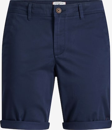 Pantaloni chino 'JPSTBowie' di Jack & Jones Plus in blu: frontale