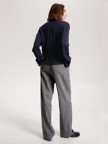 TOMMY HILFIGER Strickjacke in Blau