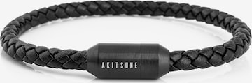Akitsune Bracelet 'Silvus' in Black: front