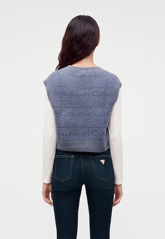 Calvin Klein Jeans Pullunder в синьо