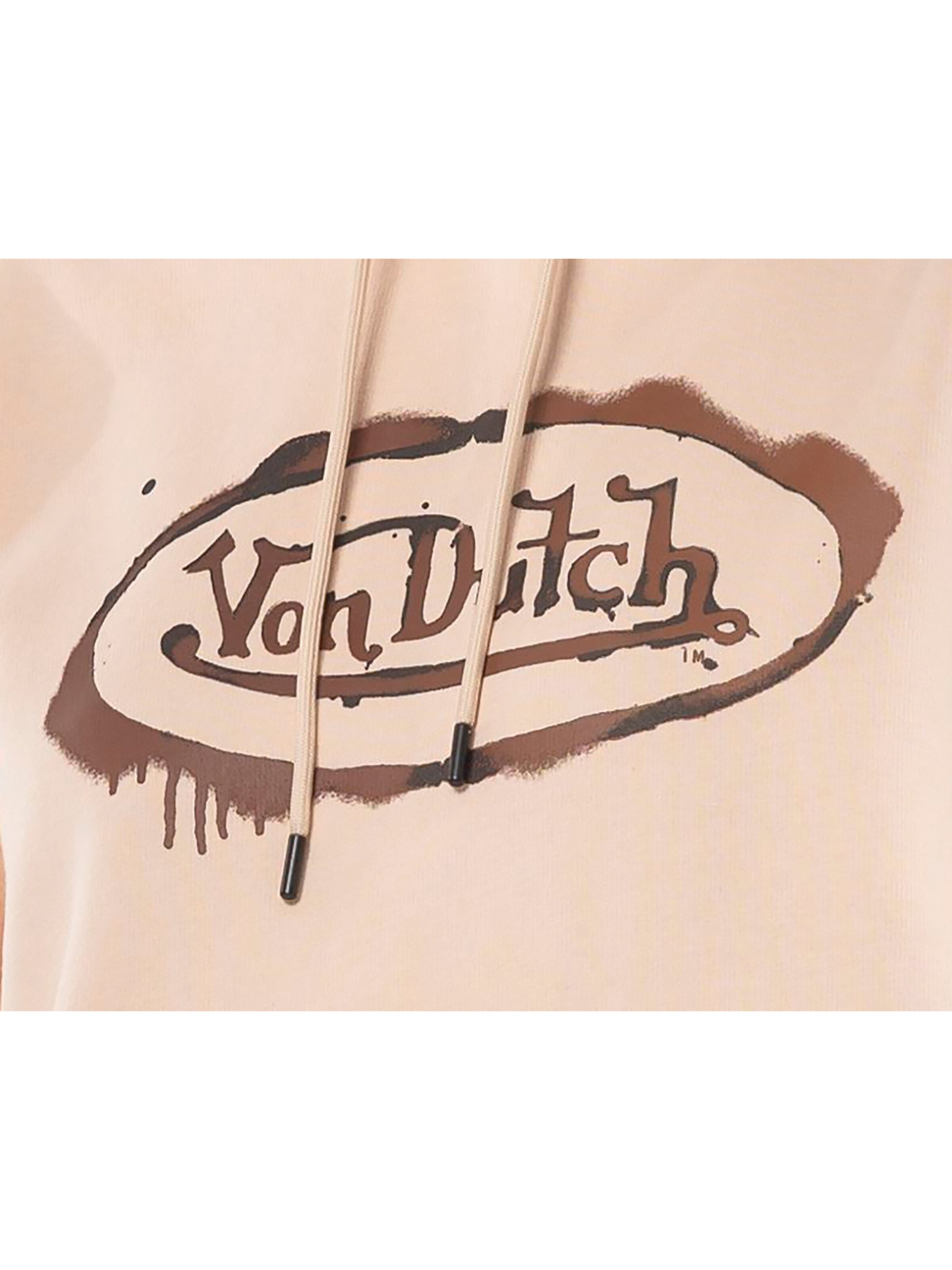 Von Dutch Sweater '320 Prevent' in Beige