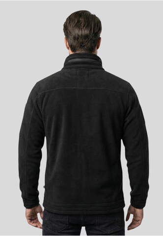 Brandit Fleecejacke 'Combat' in Schwarz