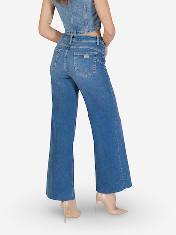 Liu Jo - Bootcut Vaquero 'B.UP FLARE H.W. UA6234 D0310' en azul