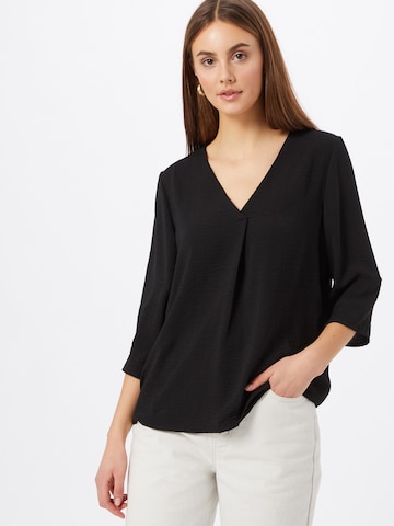 JDY Blouse 'Divya' in Zwart: voorkant