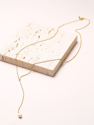 Hey Happiness Necklace 'Pearl Drop' in Gold