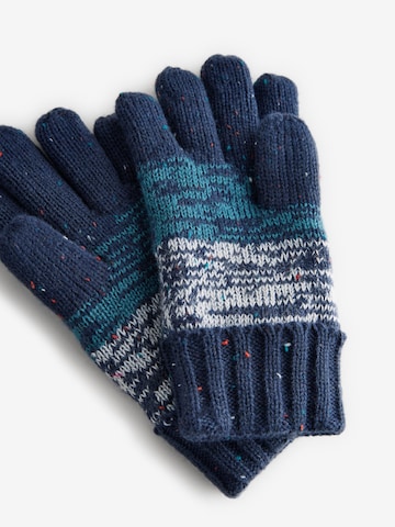 Next Set: Mütze, Handschuhe und Schal in Blau