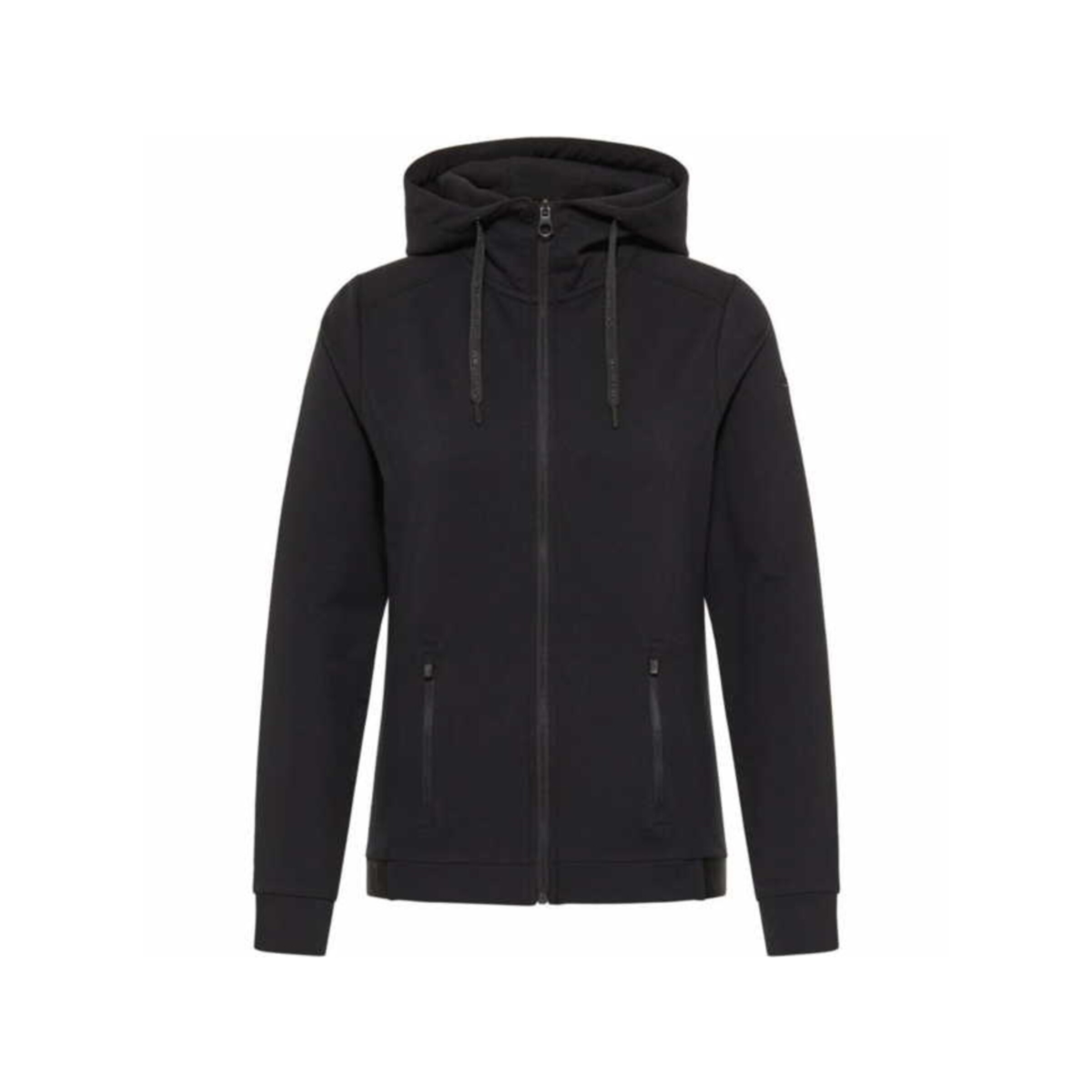 VENICE BEACH Sweatjacke 'Kirsty' in Schwarz: Vorderseite