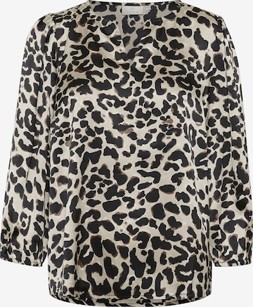 Kaffe Bluse 'KAmagda' i brun: forside