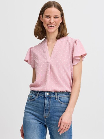 b.young - Blusa 'Jelena ' em rosa: frente
