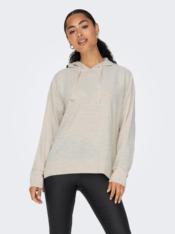 Pull-over 'Cata' ONLY en gris : devant