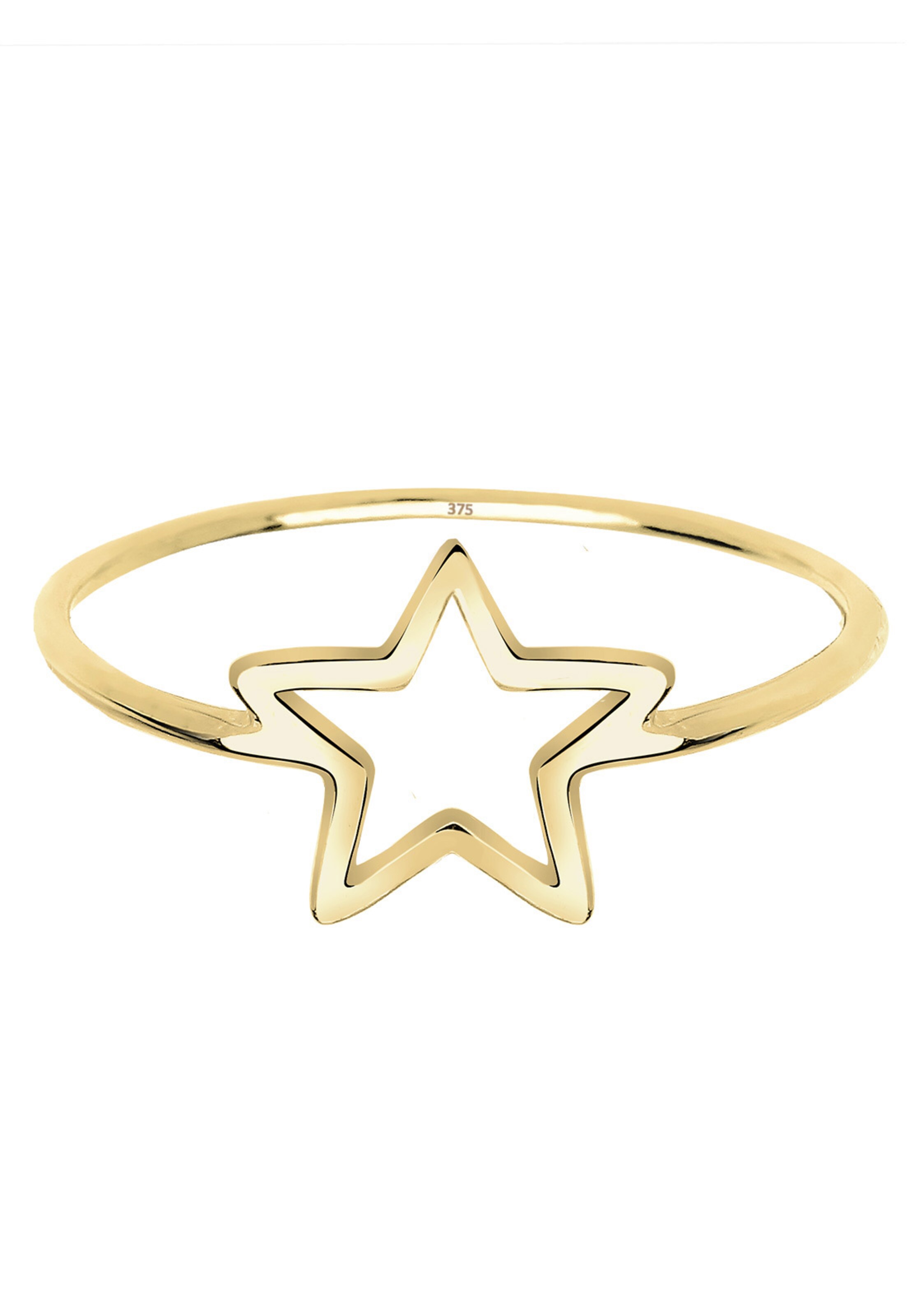 Bague 'Sterne' ELLI PREMIUM en or