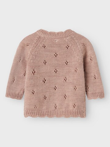 NAME IT Gebreid vest in Roze