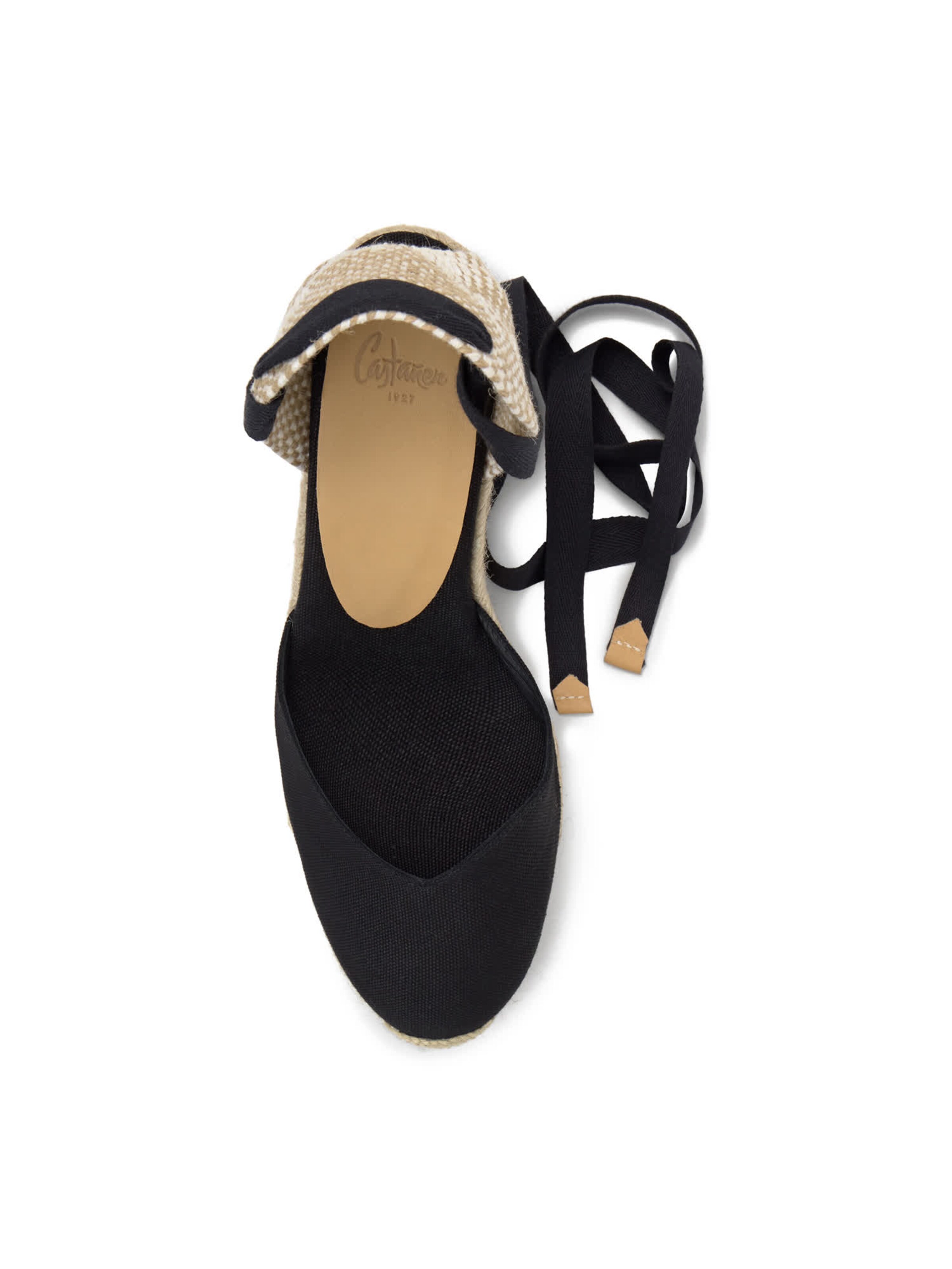 Espadrilles 'Chiara' Castañer en noir