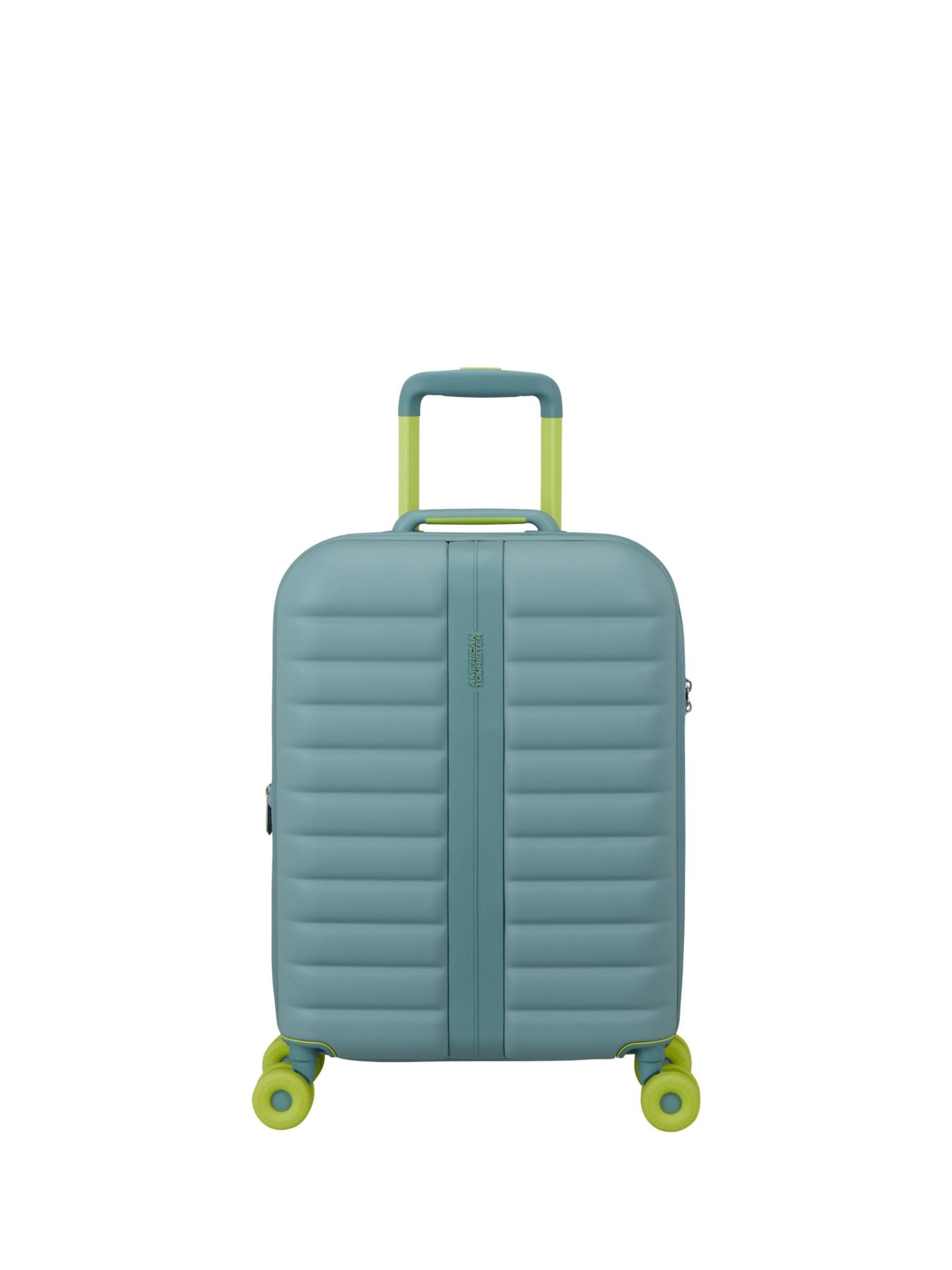 American Tourister Trolley 'NEOVIBE/SPINNER 55/20'‌‌‌‌‌‌‌‌ in Grün: Vorderseite