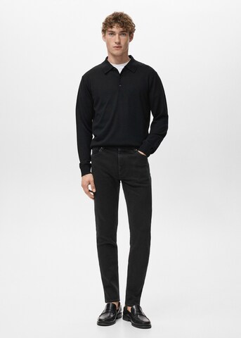 MANGO MAN Skinny Jeans 'Jude' in Black