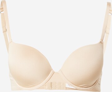 ESPRIT T-shirt Bra in Beige: front