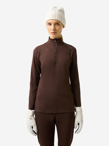 BOGNER Performance Shirt 'Medita' in Brown: front