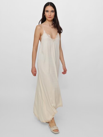 NASSAU Beach Club Kleid in Beige: Vorderseite