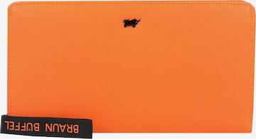 Braun Büffel Wallet 'Capri' in Orange: front