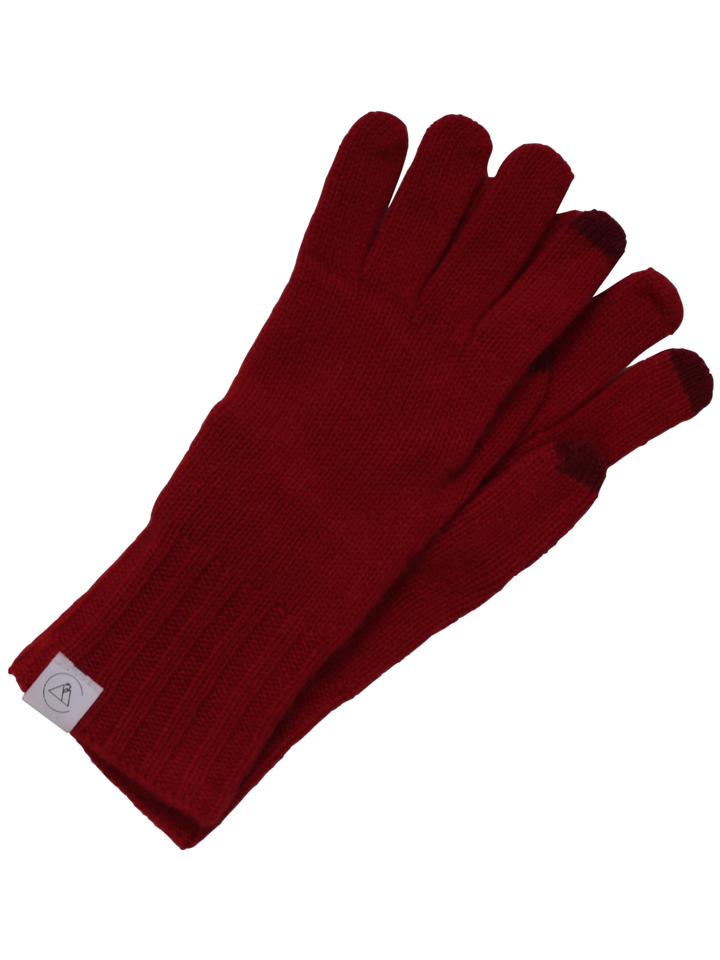 CASH-MERE.CH Sormikkaat värissä punainen: etupuoli
