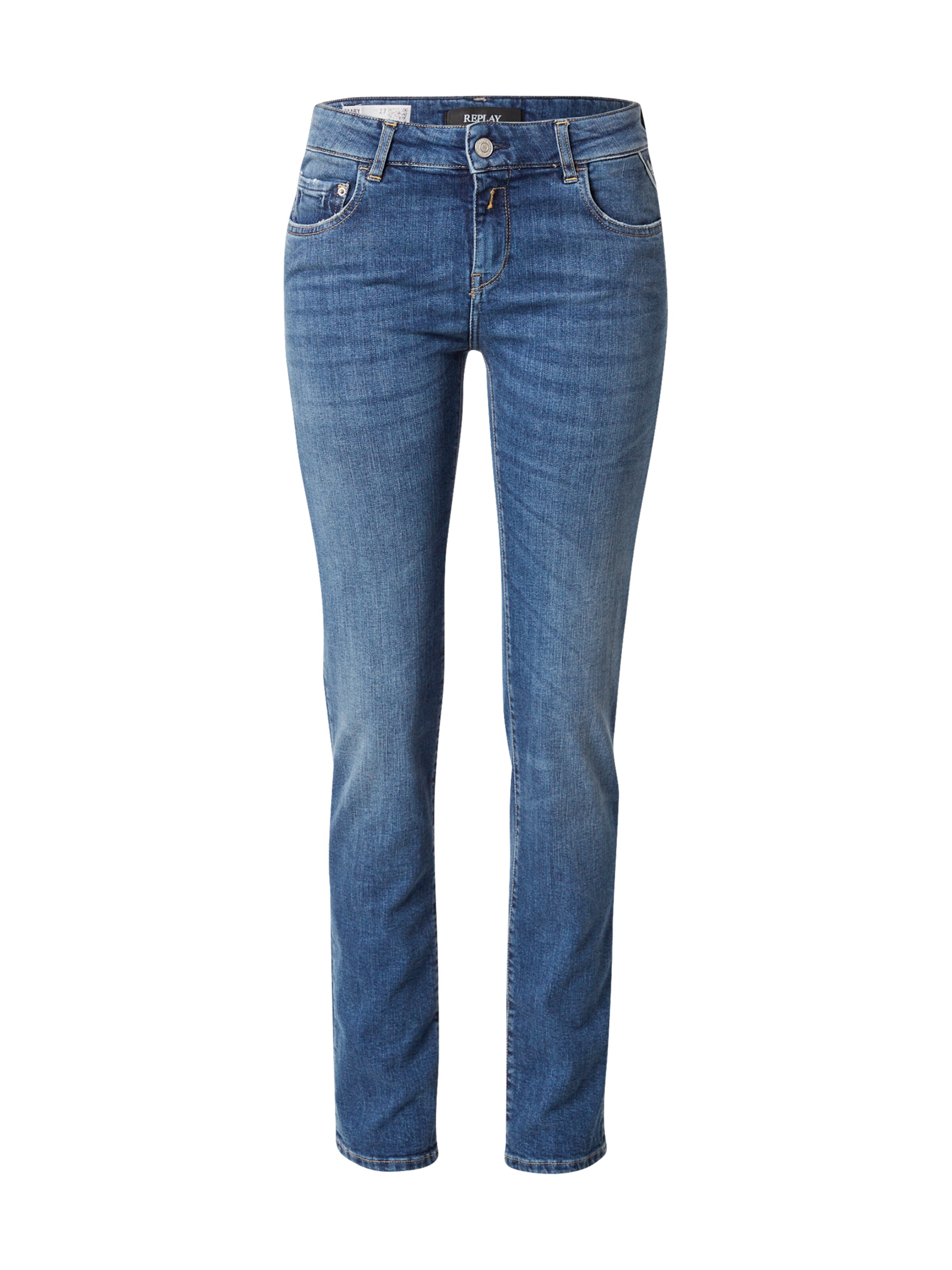 REPLAY Слим Джинсы 'FAABY' в Синий: спереди