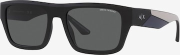 Lunettes de soleil '0AX4124SU56807887' ARMANI EXCHANGE en noir : devant