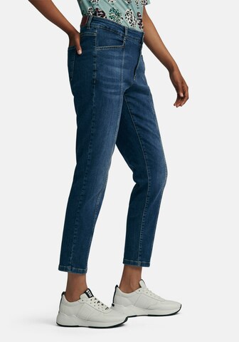 Emilia Lay Slimfit 7/8-Jeans in Blau