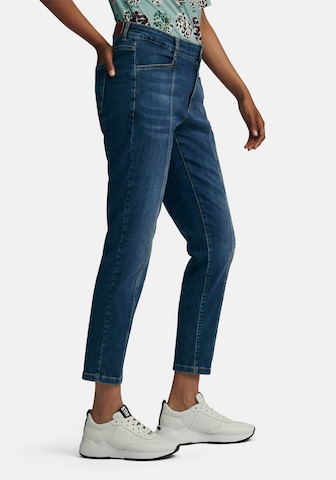 Emilia Lay Slimfit 7/8-Jeans in Blau