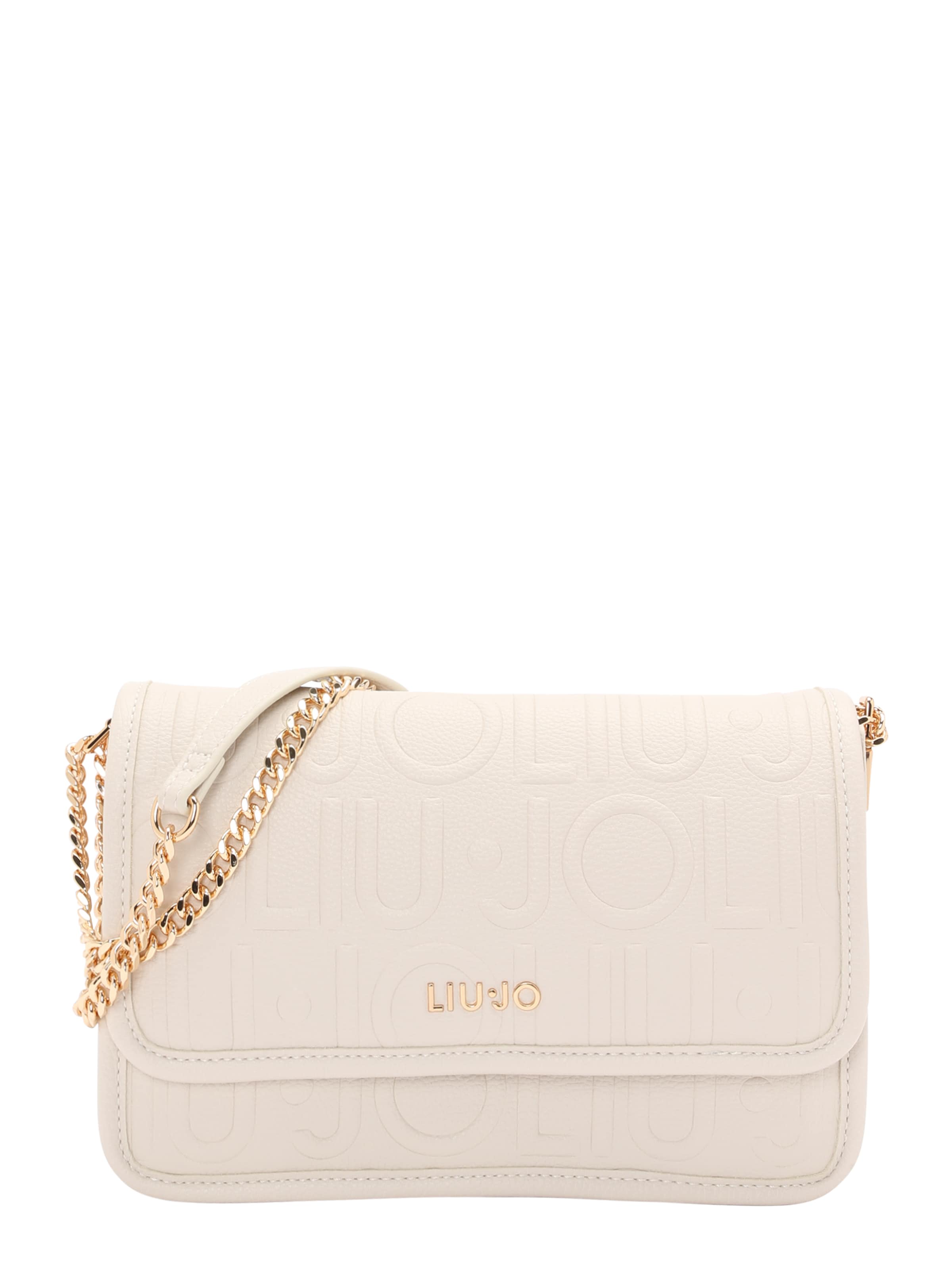 Borsa a tracolla 'ECS S' di Liu Jo in beige: frontale